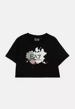 Футболка EA7 Emporio Armani, черный