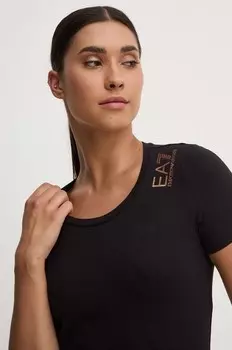Футболка EA7 Emporio Armani, черный
