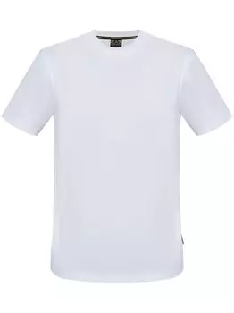 Футболка Ea7 Emporio Armani из хлопка, белый