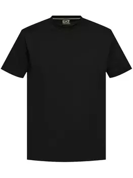 Футболка Ea7 Emporio Armani из хлопка, черный