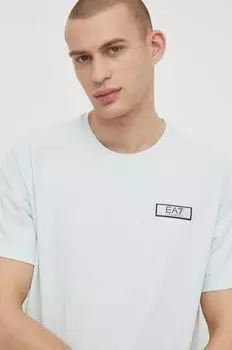 Футболка EA7 Emporio Armani, синий