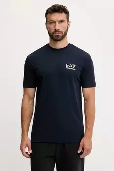Футболка Ea7 Emporio Armani, темно-синий