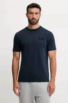 Футболка Ea7 Emporio Armani, темно-синий