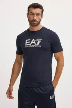 Футболка EA7 Emporio Armani, темно-синий