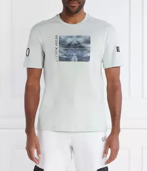 Футболка EA7 Regular Fit, цвет menta