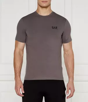 Футболка EA7 Regular Fit, серый