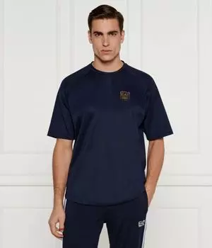Футболка Ea7 Relaxed Fit, синий