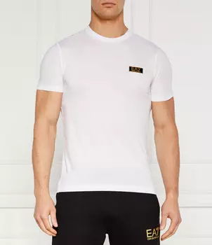 Футболка EA7 Slim Fit, белый