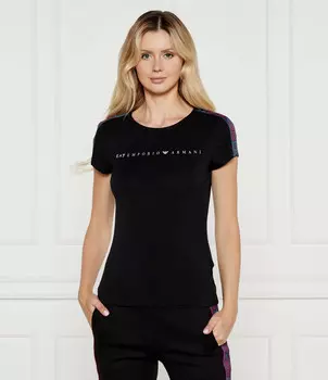 Футболка EA7 Slim Fit, черный