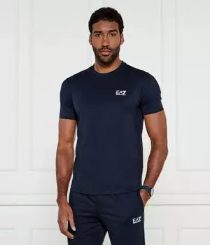 Футболка Ea7 Slim Fit, синий