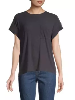 Футболка Eastover Madewell ребристая, черный