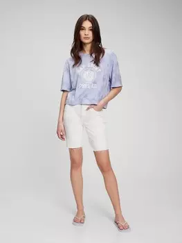 Футболка easy batik с логотипом Gap, синий