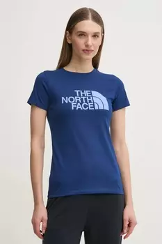 Футболка Easy The North Face, темно-синий