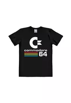 Футболка Easyfit Commodore C64 LOGOSHIRT, черный
