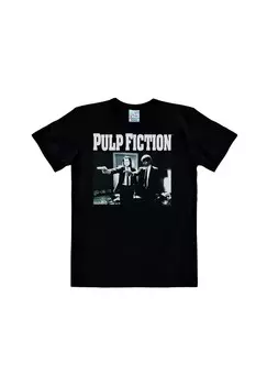 Футболка Easyfit Криминальное чтиво - Стрельба LOGOSHIRT, черный