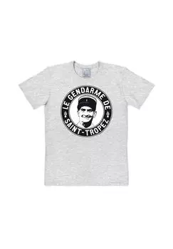 Футболка Easyfit Louis de Funs - Le Gendarme de Saint-Tropez LOGOSHIRT, черный