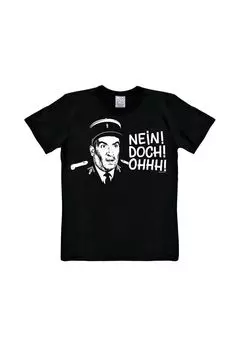 Футболка Easyfit Louis de Funs – Нет! Но! Оооо! LOGOSHIRT, черный