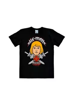 Футболка Easyfit MOTU - He-Man - Лицо LOGOSHIRT, черный