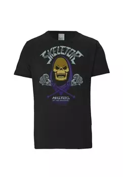 Футболка Easyfit MOTU - Скелетор LOGOSHIRT, черный