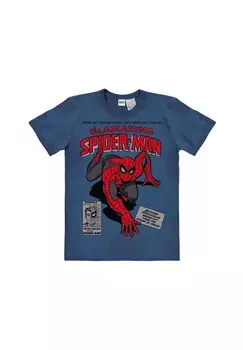 Футболка Easyfit Spider-Man - Merciless Foes LOGOSHIRT, цвет Space Blue