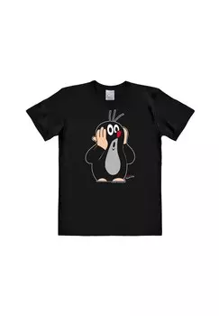 Футболка Easyfit The Little Mole - Oh! LOGOSHIRT, черный