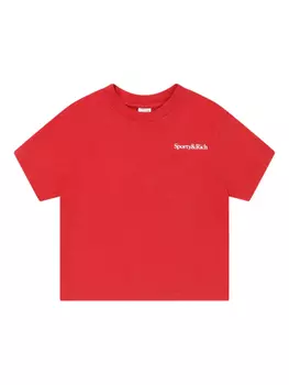 Футболка Eat More Veggies SPORTY & RICH KIDS, красный