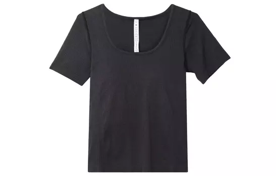 Футболка Ebb To Street женская Lululemon, Gas Blue/PTBL