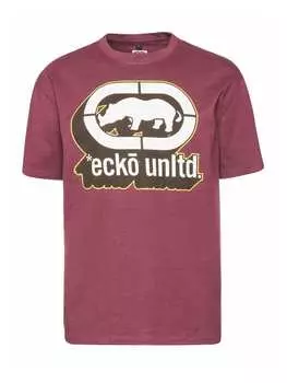 Футболка Ecko Unltd., цвет cherry