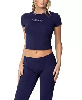 Футболка Edikted So, синий