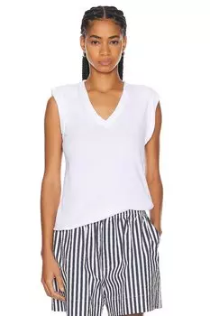 Футболка Edith с закатанными рукавами Citizens of Humanity, белый