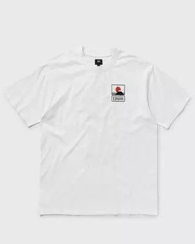 Футболка Edwin Sunset On Mt Fuji Tee, цвет white garment washed
