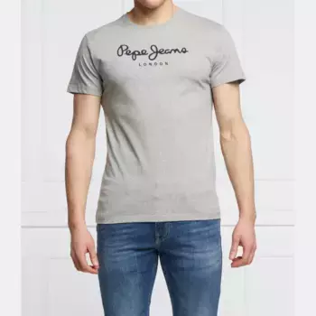 Футболка Eggo стандартного кроя Pepe Jeans London, серый
