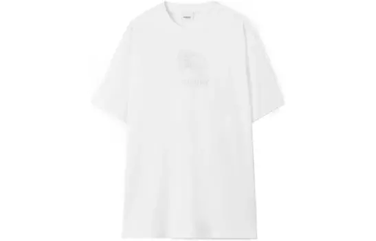 Футболка EKD из хлопка 80727511 Burberry, белый