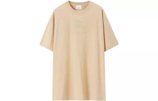 Футболка EKD из хлопка Burberry, хаки