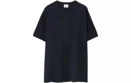 Футболка EKD из хлопка Burberry, темно-синий