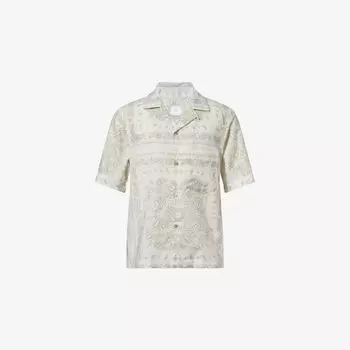 Футболка Eleventy из льна и хлопка, желтый