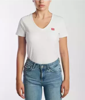 Футболка Eliabeth Retro Jeans, белый