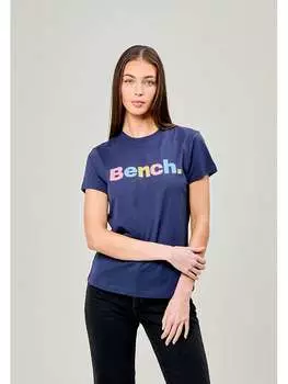 Футболка Elio Bench, темно-синий