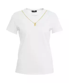 Футболка Elisabetta Franchi, белый