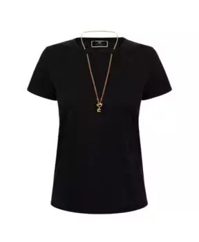Футболка Elisabetta Franchi, черный