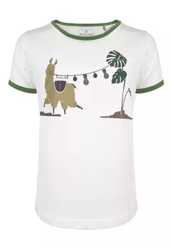 Футболка elkline Alpaka, белый