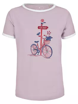 Футболка elkline, цвет flieder