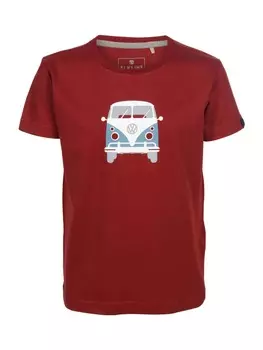 Футболка elkline, цвет syrahred