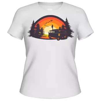 Футболка Elkline Four Wheels To Freedom Rausblick, цвет Off White