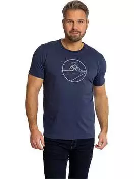 Футболка elkline, темно-синий