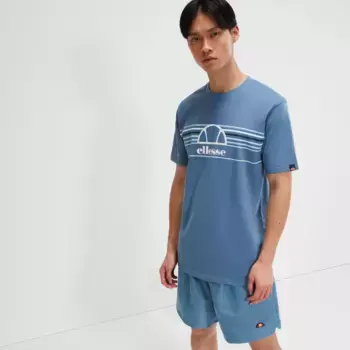 Футболка Ellesse "H T-SHIRT" с логотипом, синий