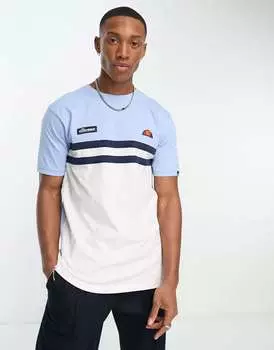 Футболка Ellesse Venire в цвете колор-блок, сине-белый