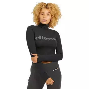 Футболка Ellesse Volitans Long sleeve High Neck T-Shirt, черный
