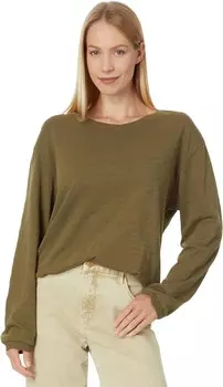 Футболка Elliott Lauren Garment Dye Tee, оливковый