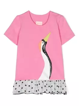 Футболка Elly Tancho из джерси WAUW CAPOW by BANGBANG, розовый